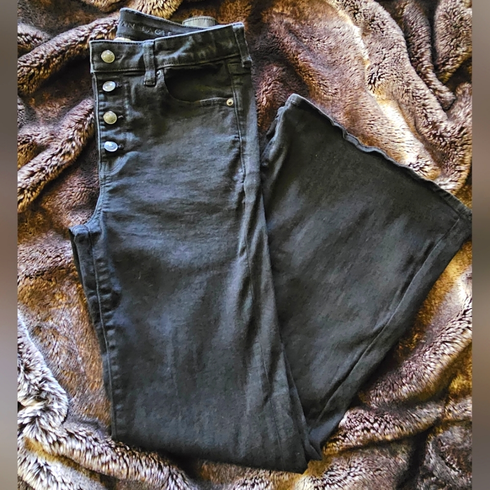 American Eagle festival flare jeans
